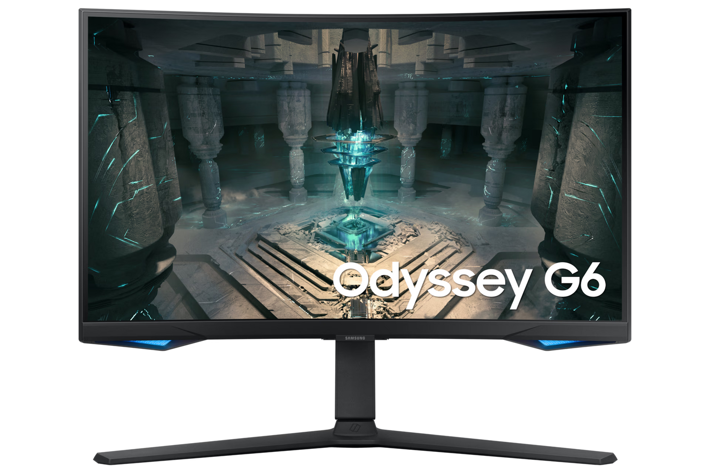 Samsung Odyssey G6 27” QHD 240Hz Curved Gaming Smart Monitor LS27BG650EMXUE