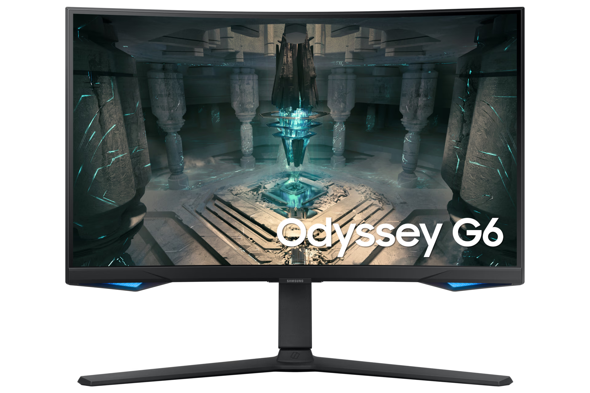 Samsung Odyssey G6 27” QHD 240Hz Curved Gaming Smart Monitor LS27BG650EMXUE