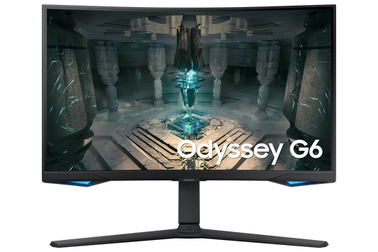Samsung Odyssey G6 27” QHD 240Hz Curved Gaming Smart Monitor LS27BG650EMXUE