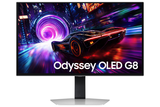 Samsung Odyssey OLED G8 27” 4K 240Hz Gaming Monitor LS27FG810SMXUE