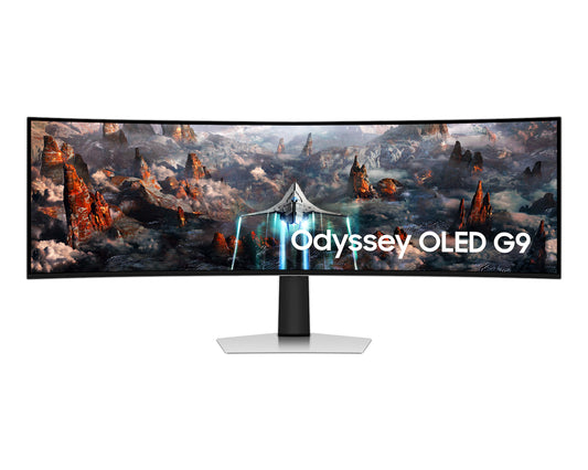 Samsung Odyssey OLED G9 49” Dual QHD 240Hz Curved Gaming Monitor LS49CG934SMXUE