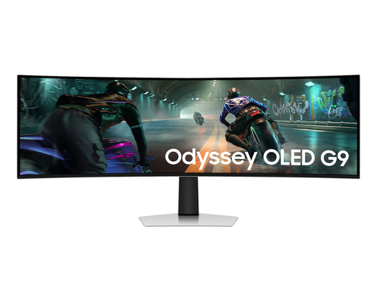 Samsung Odyssey OLED G9 49” Dual QHD 144Hz Curved Gaming Monitor LS49DG912SMXUE