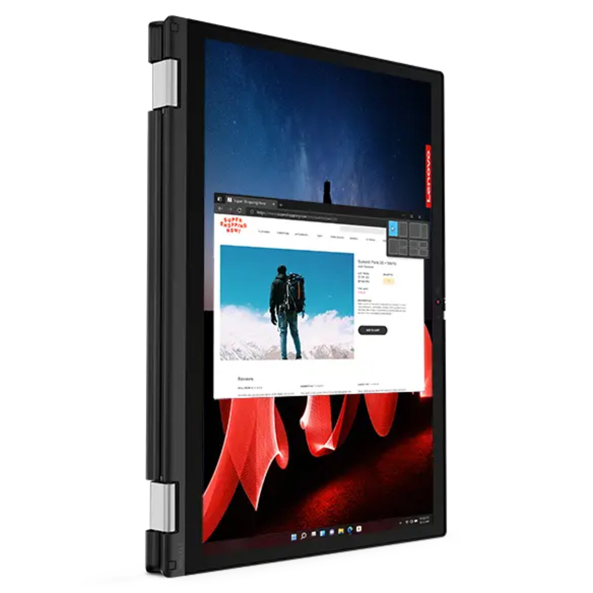 Lenovo ThinkPad L13 Yoga G4 21FRX001US Ryzen 5 PRO Touch 13.3” WUXGA 2-in-1 Laptop