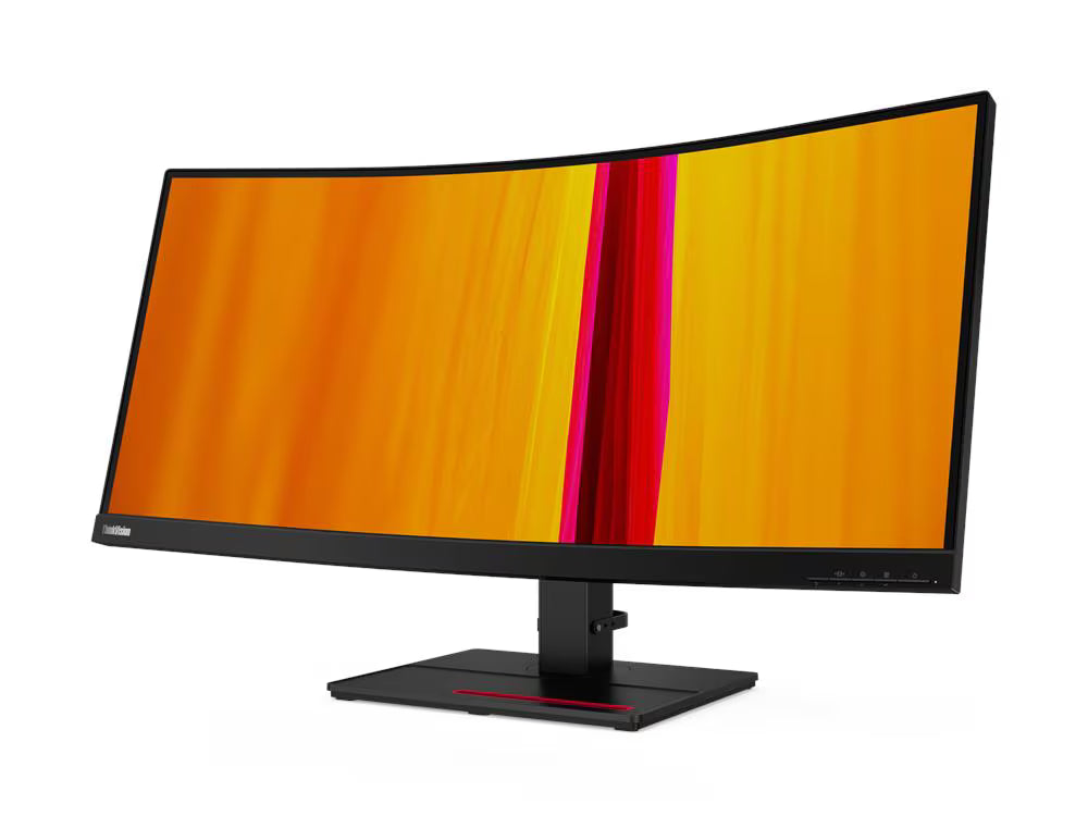 Lenovo ThinkVision T34w-20 61F3GAT1EU 34" WQHD Curved 1500R IPS Monitor USB-C