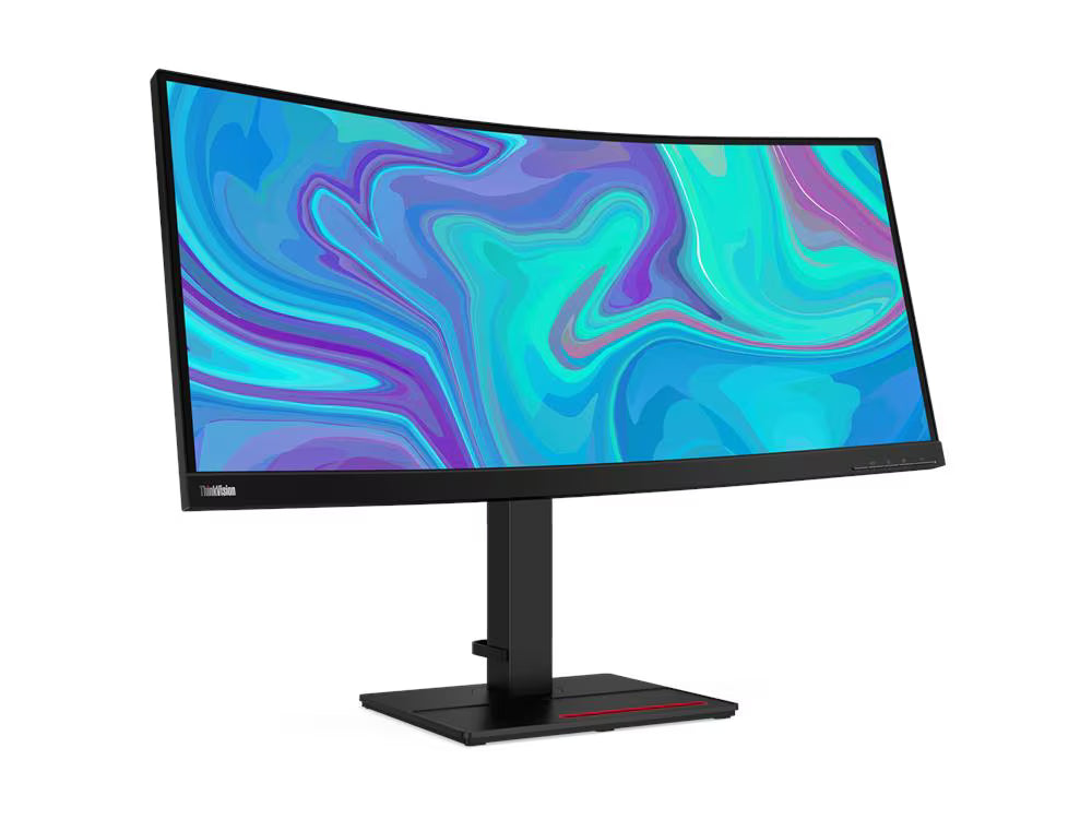 Lenovo ThinkVision T34w-20 61F3GAT1EU 34" WQHD Curved 1500R IPS Monitor USB-C