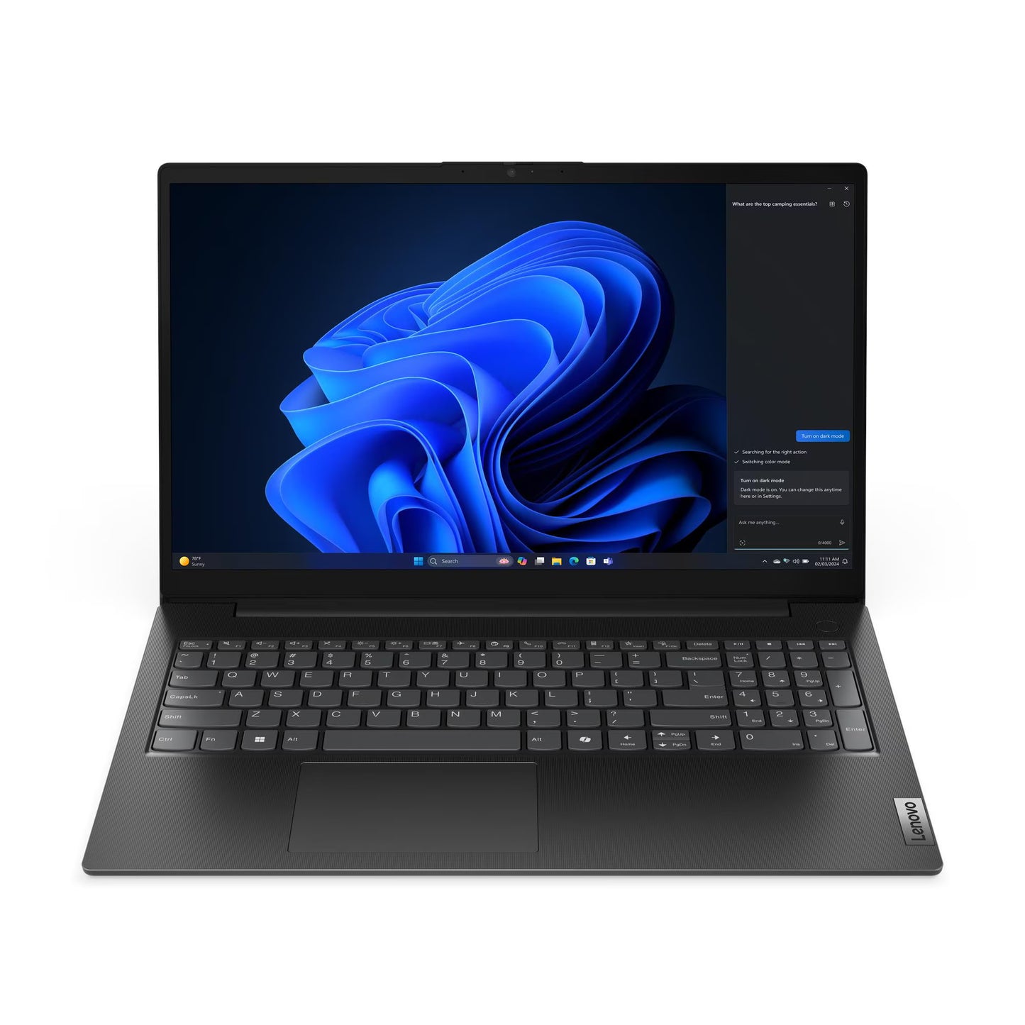 Lenovo V15 83GW0076GP Core i3-1315U 15.6" FHD Business Laptop (Black)