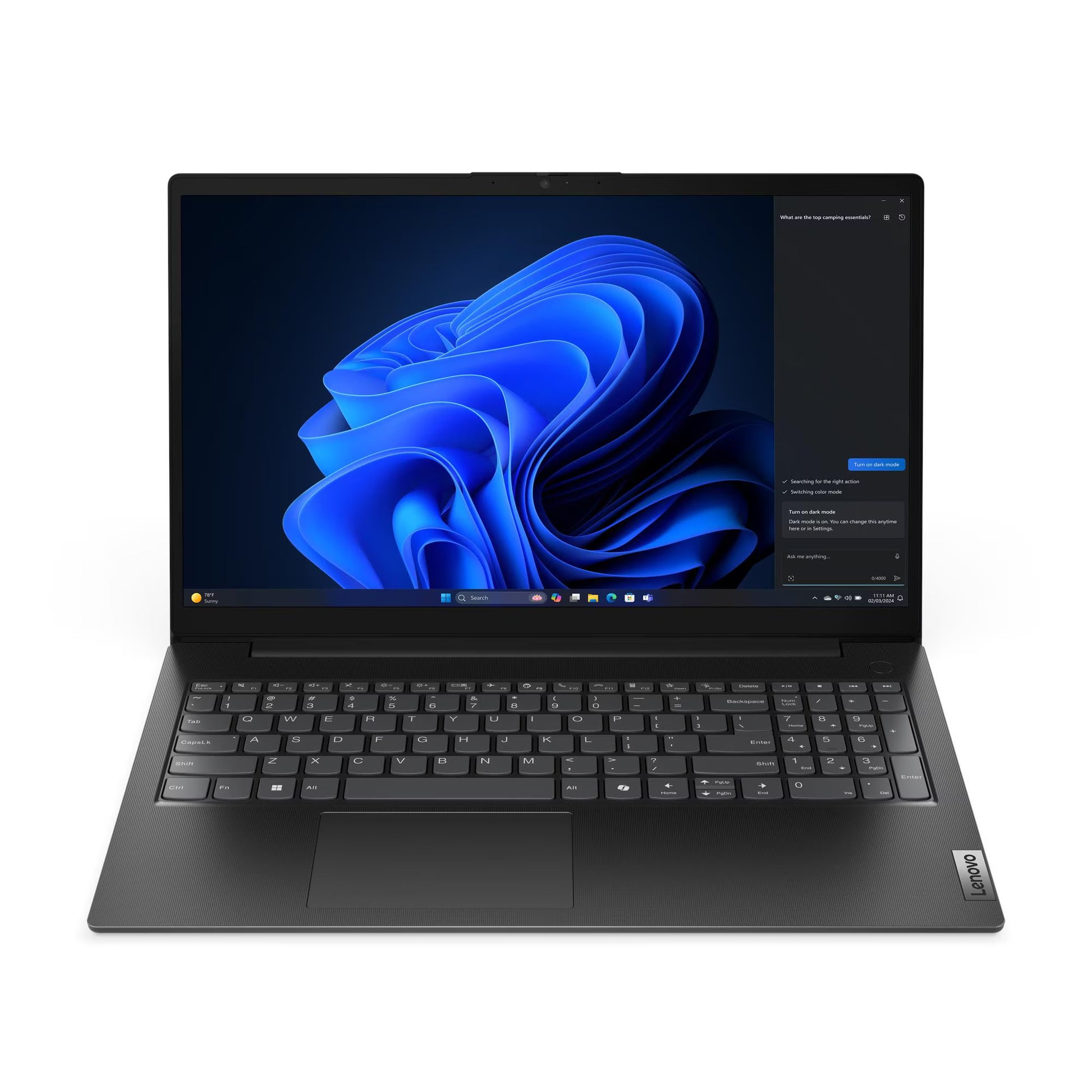 Lenovo V15 83GW0076GP Core i3-1315U 15.6" FHD Business Laptop (Black)