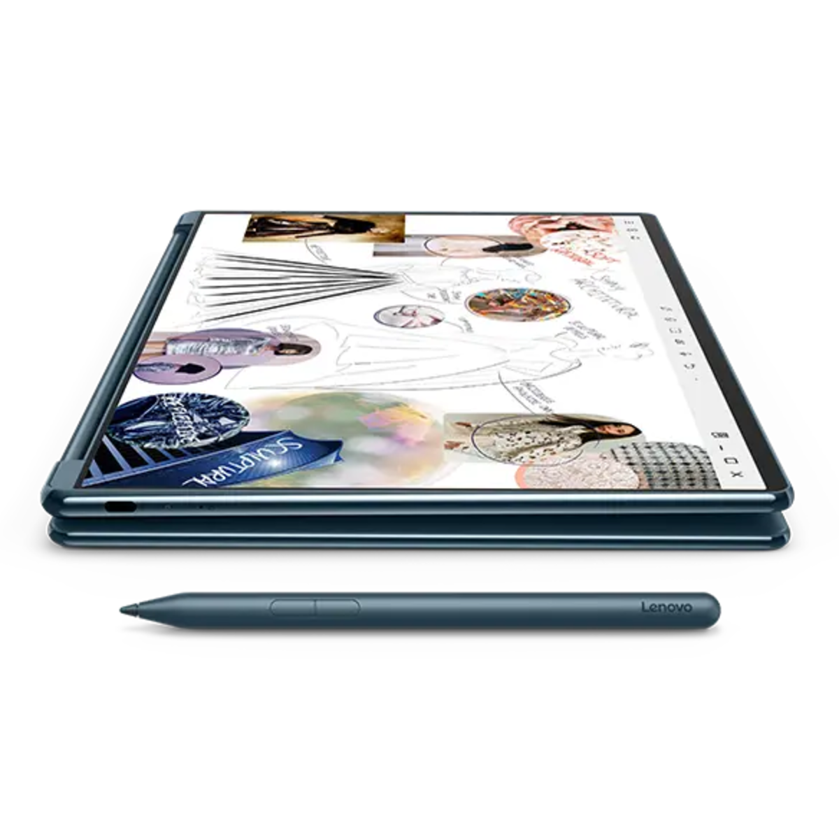 Lenovo Yoga Book 9i 83KJ0001US Core Ultra 7 255H Dual 14” OLED Touch 120Hz Laptop