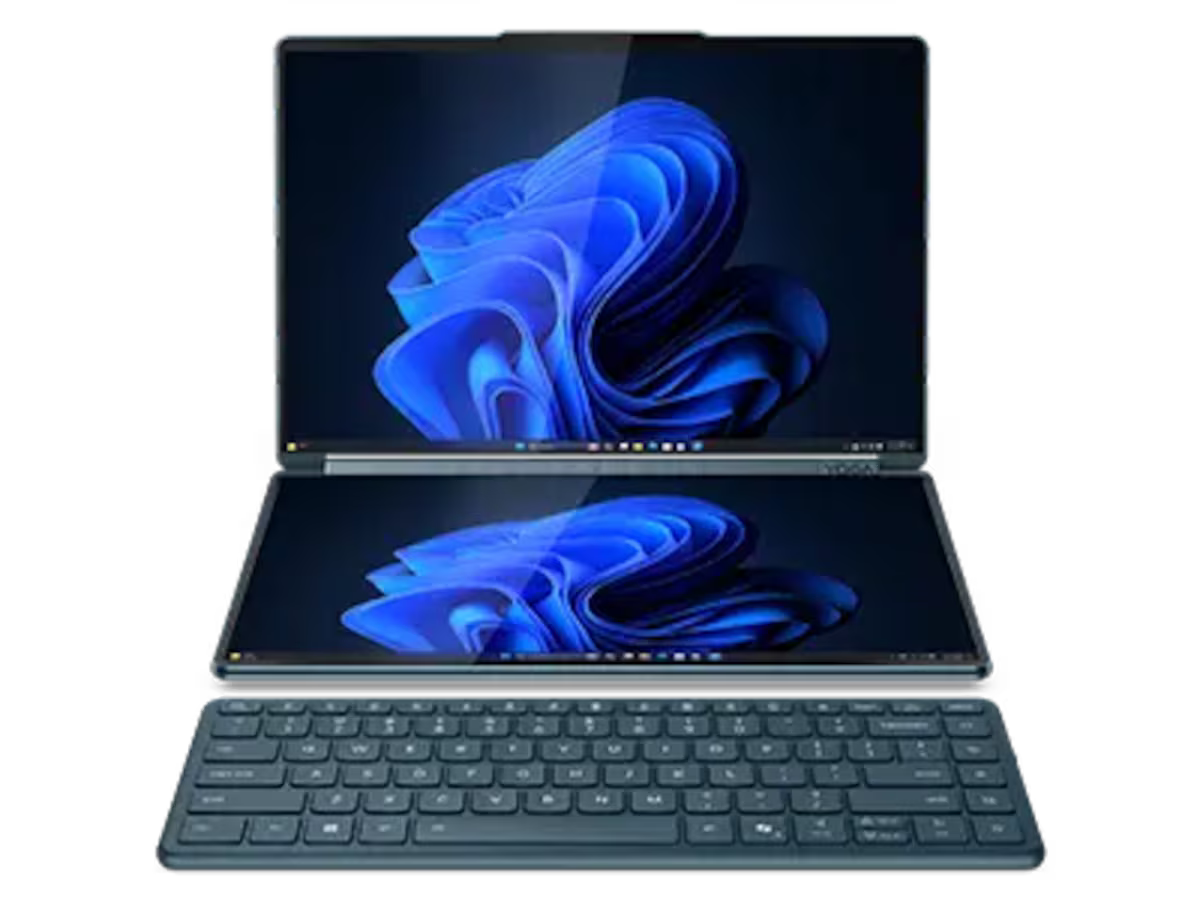 Lenovo Yoga Book 9i 83KJ0001US Core Ultra 7 255H Dual 14” OLED Touch 120Hz Laptop