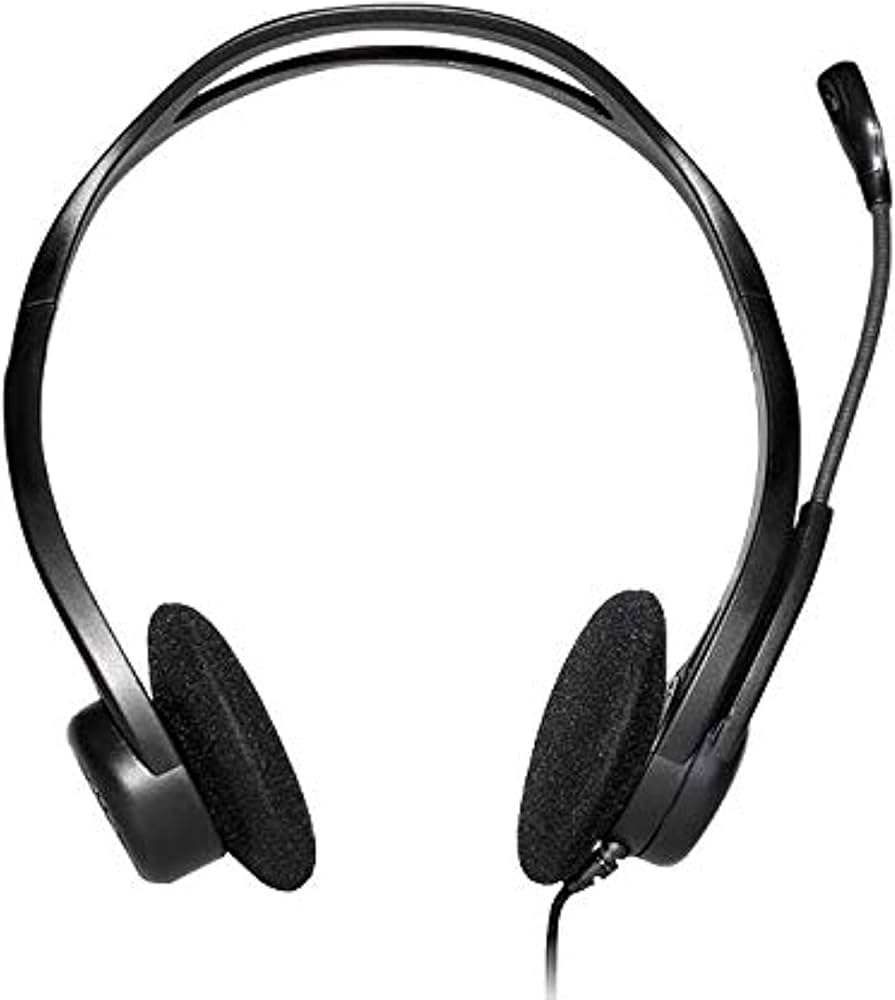 Logitech H960 USB Headset with Microphone Noise-Reducing Plug & Play - Black