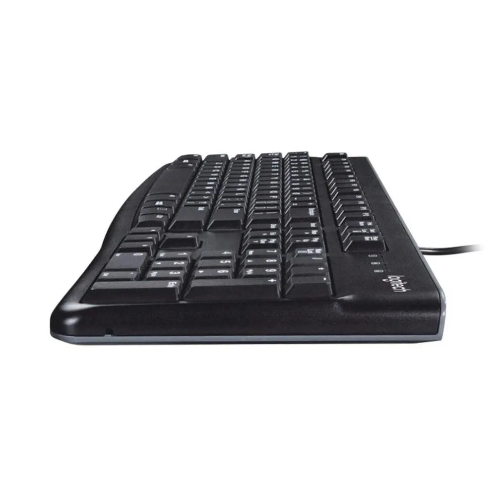 Logitech K120 Wired USB Keyboard Durable Spill-Resistant Full-Size