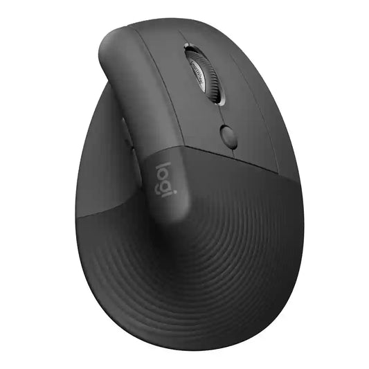 Logitech Lift Vertical Ergonomic Wireless Mouse USB/Bluetooth - Graphite