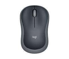 Logitech M185 Wireless Mouse USB Reliable Compact Design - Grey/Black