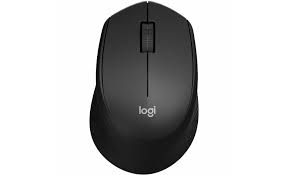 Logitech M330 Wireless Silent Plus Mouse USB Quiet Clicks - Black