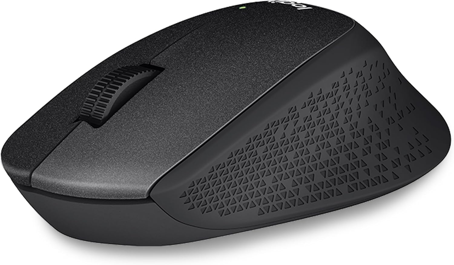 Logitech M330 Wireless Silent Plus Mouse USB Quiet Clicks - Black