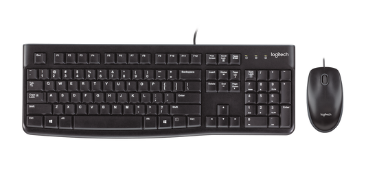 Logitech MK120 Wired Keyboard & Mouse Combo