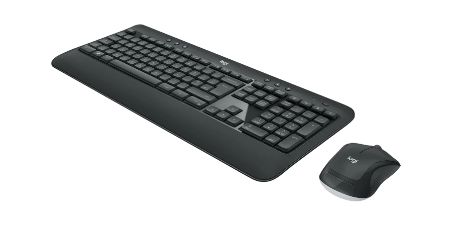Logitech MK540 Advanced Wireless Keyboard & Mouse Combo Full-Size USB - Black
