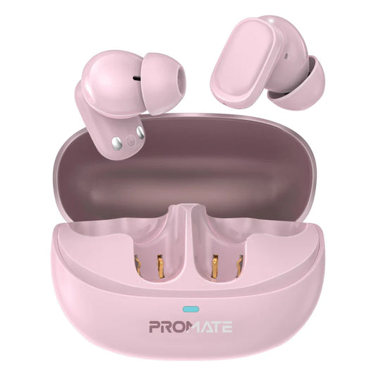 Promate Lush-Pro Pink High-Definition TWS Earbuds Bluetooth 5.4 6959144067704