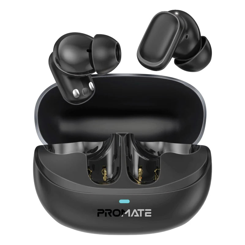Promate Lush-Pro Black High-Definition TWS Earbuds Bluetooth 5.4 6959144067681