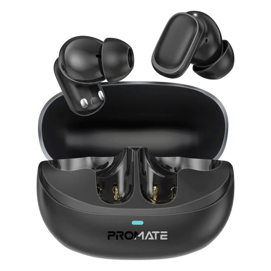 Promate Lush-Pro Black High-Definition TWS Earbuds Bluetooth 5.4 6959144067681