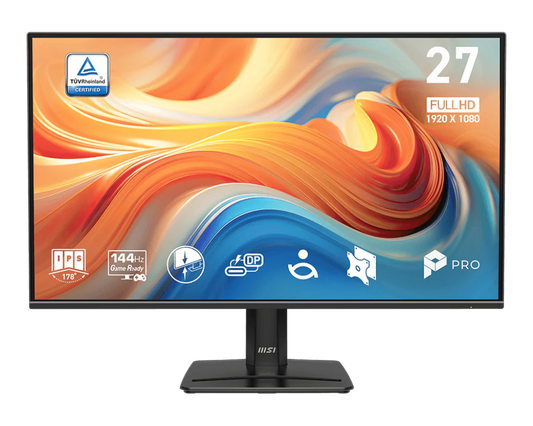 MSI PRO MP272 E14C (27") – FHD 144Hz IPS Monitor with USB-C & HDMI