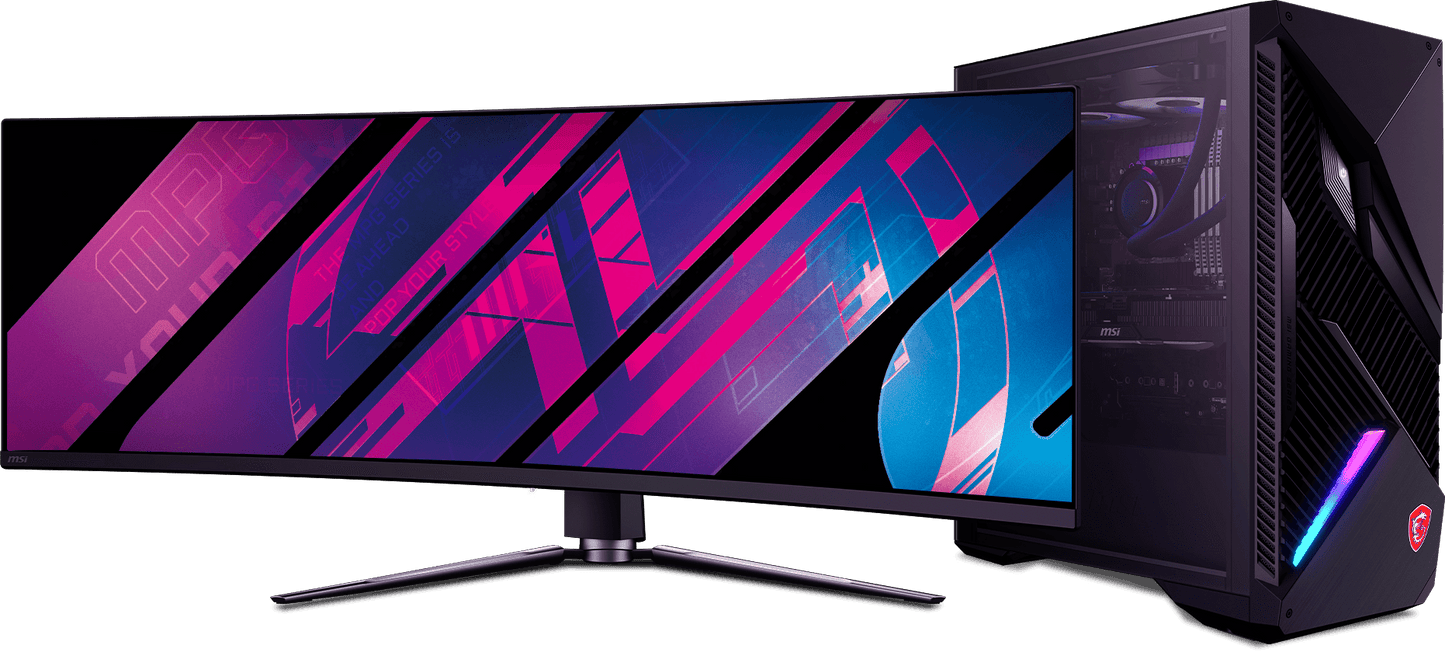MSI MPG 491CQPX QD-OLED 49" Curved Monitor DQHD 5120x1440 240Hz 1800R