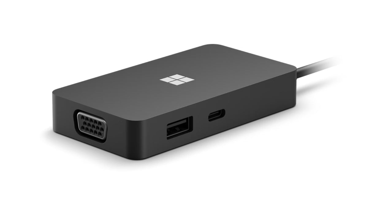 Microsoft Surface USB-C Travel Hub 1E4-00010 Multi-Port Adapter HDMI Ethernet USB-A