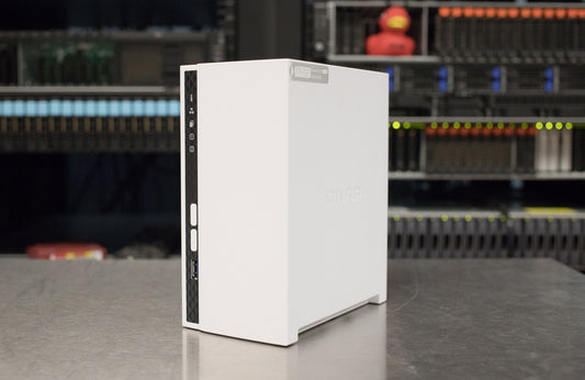 QNAP TS-223 2-Bay NAS Quad-Core 2GB RAM AI NPU Storage
