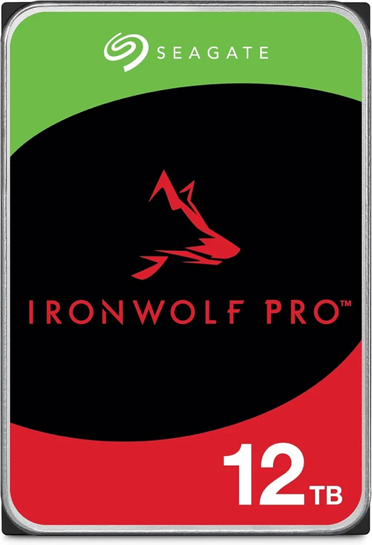 Seagate IronWolf Pro ST12000NT001 12TB 3.5" SATA NAS HDD 7200RPM 256MB Cache