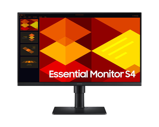 Samsung LS24D402GAUXEN 24" FHD IPS 100Hz Monitor Height Adjustable Stand