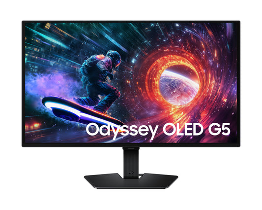 Samsung Odyssey OLED G5 LS27FG502SMXUE 27" QHD 180Hz Gaming Monitor 0.03ms G-Sync Compatible