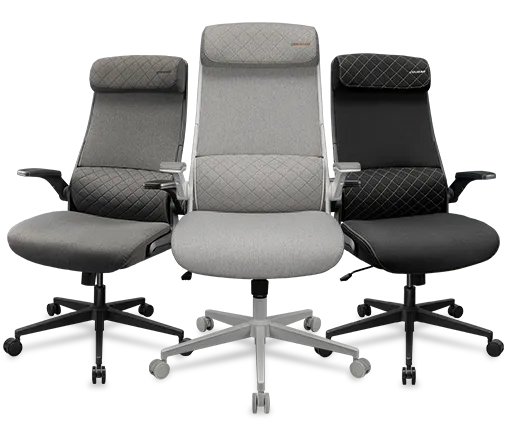 COUGAR Stryder Ergonomic Chair Black/Gray/White Adjustable Office Chair