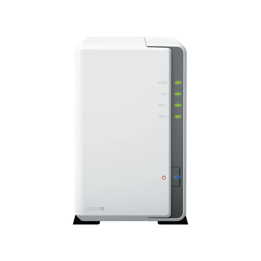 Synology DiskStation DS223J 2-Bay NAS Quad-Core Quiet Storage