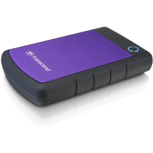 Transcend StoreJet 25H3P TS2TSJ25H3P 2TB 2.5" USB 3.1 Portable External HDD Shock Resistant