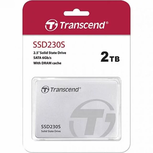 Transcend SSD230S TS2TSSD230S 2TB 2.5" SATA III SSD Internal Solid State Drive