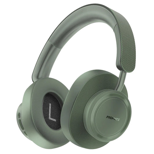 Promate Takt Wireless Over-Ear Headphones Midnight Green 6959144066288