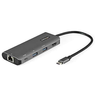 USB-C Docking Station HDMI PD USB 3.0 ×3 RJ45 1000Mbps Ethernet Hub