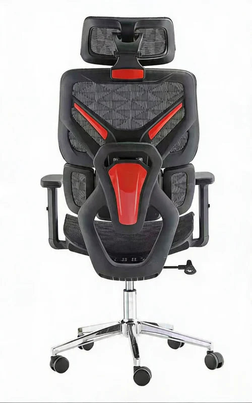 VALENCIA VL-LY-8059H-BK Gaming High-Back Chair Black Fabric Adjustable Armrest