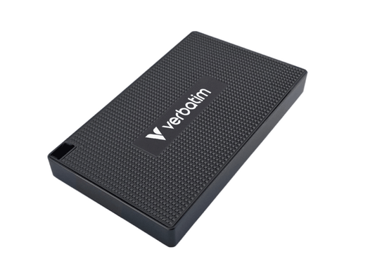 Verbatim Metal Mini SSD 32030 512GB USB-C Portable NVMe SSD External Solid State Drive 2000MB/s