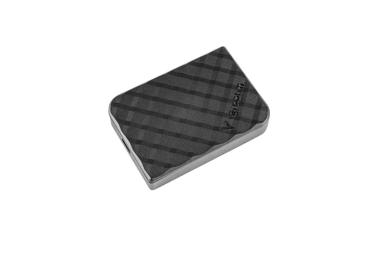 Verbatim Mini Diamond 32026 2TB USB-C & USB-A Portable SSD External 1000MB/s Solid State Drive