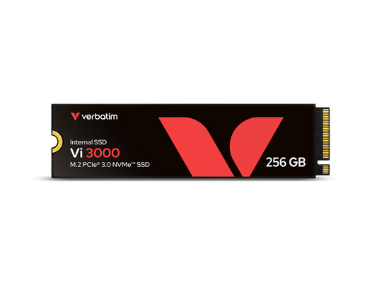 Verbatim Vi3000 49373 256GB M.2 2280 PCIe NVMe SSD Internal Solid State Drive