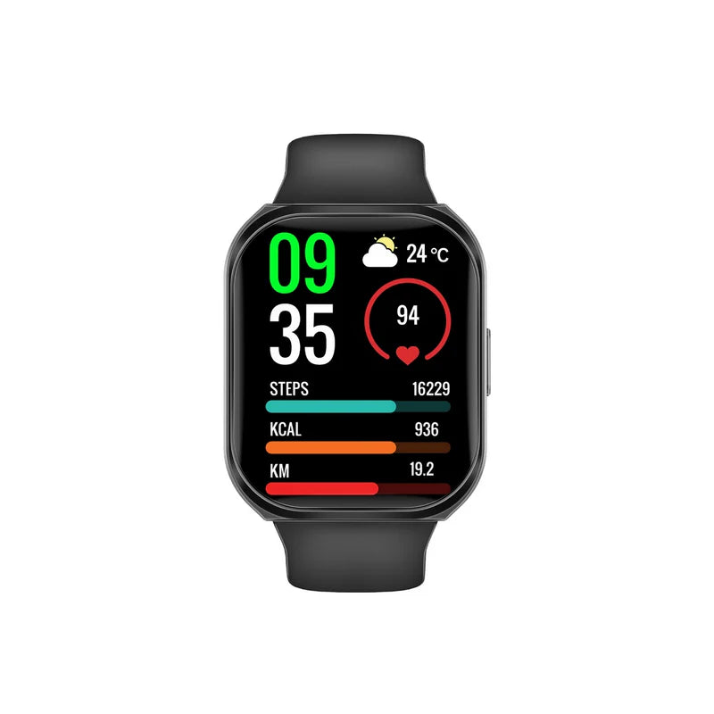 Promate XWatch-TF2 Black Smartwatch 2.01" 6959144063737