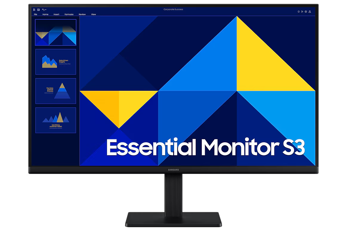 Samsung 27" IPS LED Monitor LS27D300GAMXUE 100Hz FHD