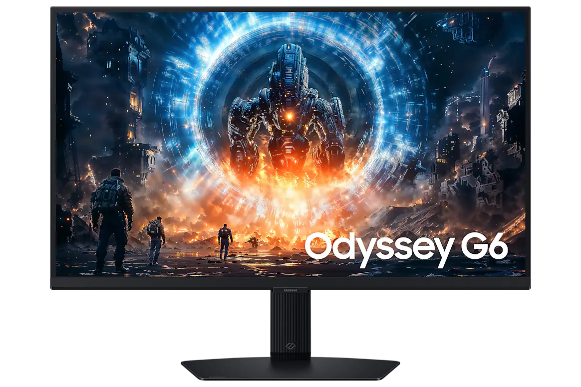 Samsung 27" Odyssey G6 G60F IPS QHD 350Hz Gaming Monitor LS27FG600EMXUE G-Sync HAS