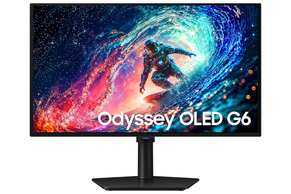 Samsung 27" Odyssey OLED G6 QHD 240Hz Gaming Monitor LS27HG612SMXUE