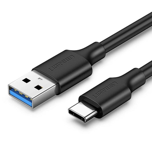 Ugreen cable USB 3.0 - USB Type C cable 0.5M- 1M- 2m 3A black (20881-20882-20884)
