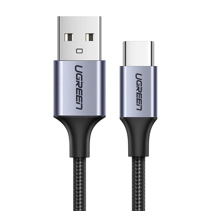 Ugreen cable USB - USB Type C Quick Charge 3.0 cable 3A 1m gray (60126)-(60127)-(60408)