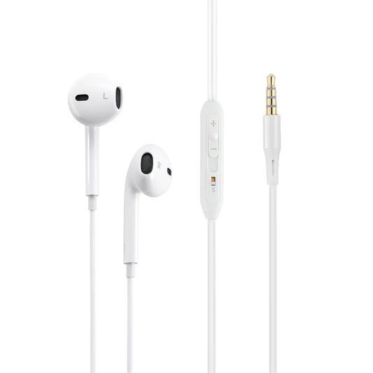 Promate LumiBuds-C White USB-C Wired Earphones LUMIBUDS-C.WHITE 6959144068312