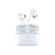 Promate ProPods White TWS ENC Earbuds Bluetooth 5.3 6959144062617