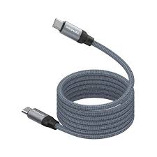 Promate Springy Grey USB-C to USB-C Magnetic Cable SPRINGY.GREY 6959144065205